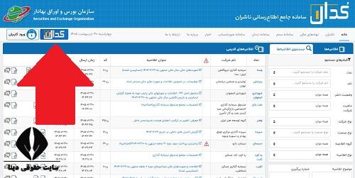 کدال اطلاعیه ها